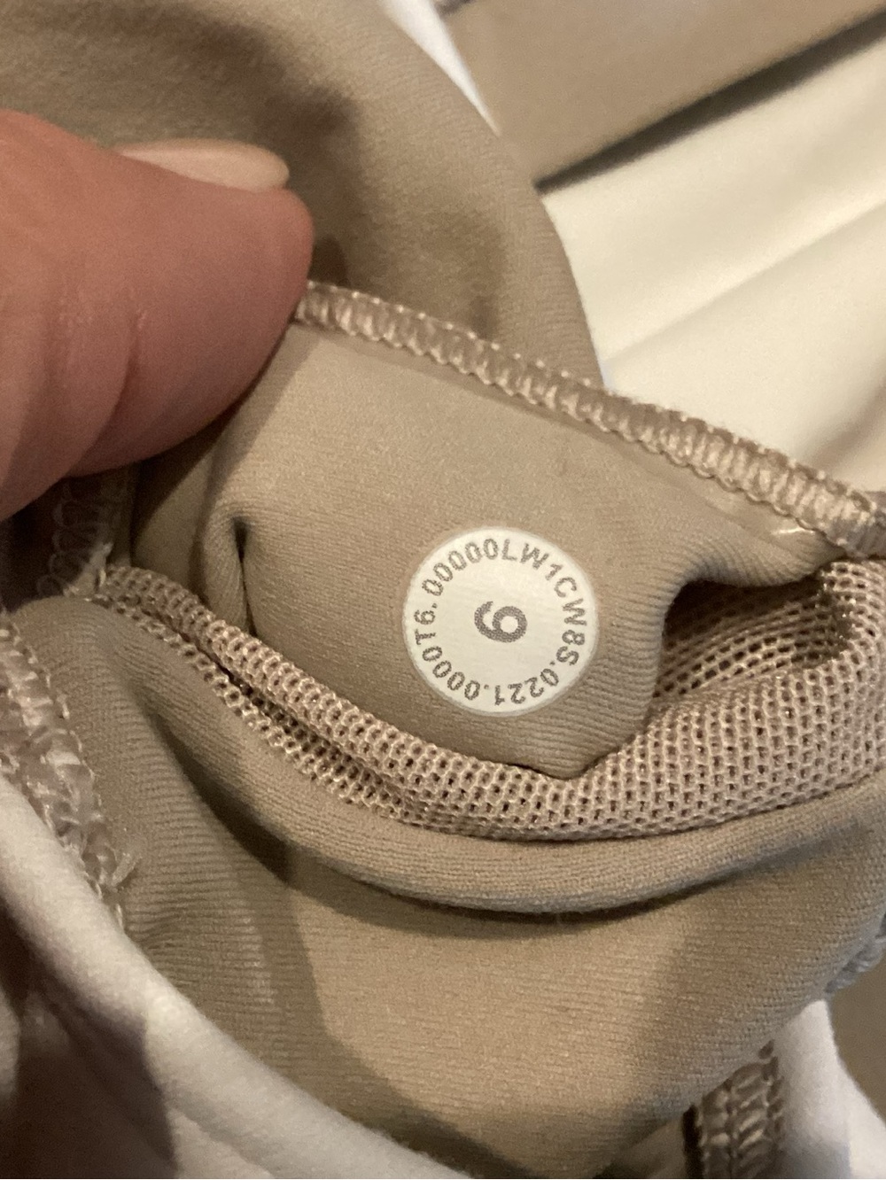 Lululemon Align Tank Top Bra Light Support White 6 - Picture 9 of 10